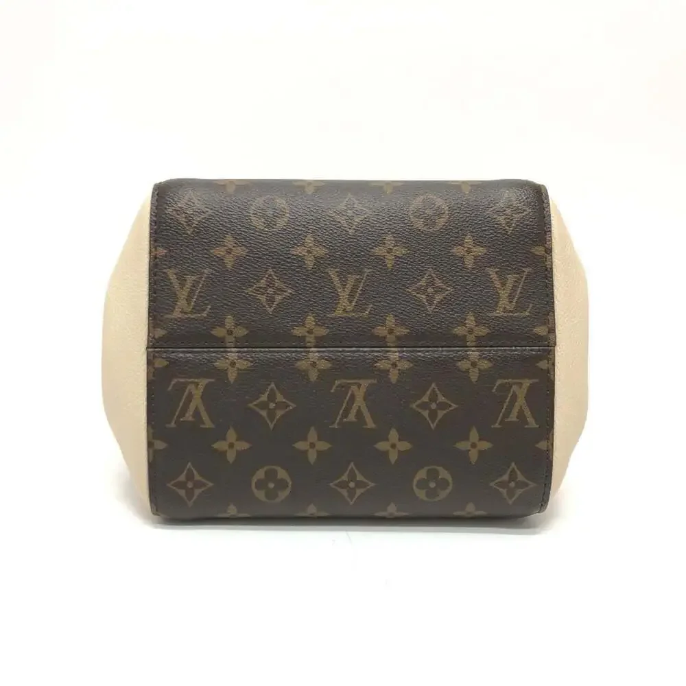LOUIS VUITTON Brown Monogram Canvas Tote Bag